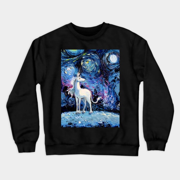 van Gogh Never Saw The Last Crewneck Sweatshirt by sagittariusgallery